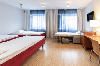 Urheberrecht: annabelle antas room standard family four at scandic atrium in turku finland